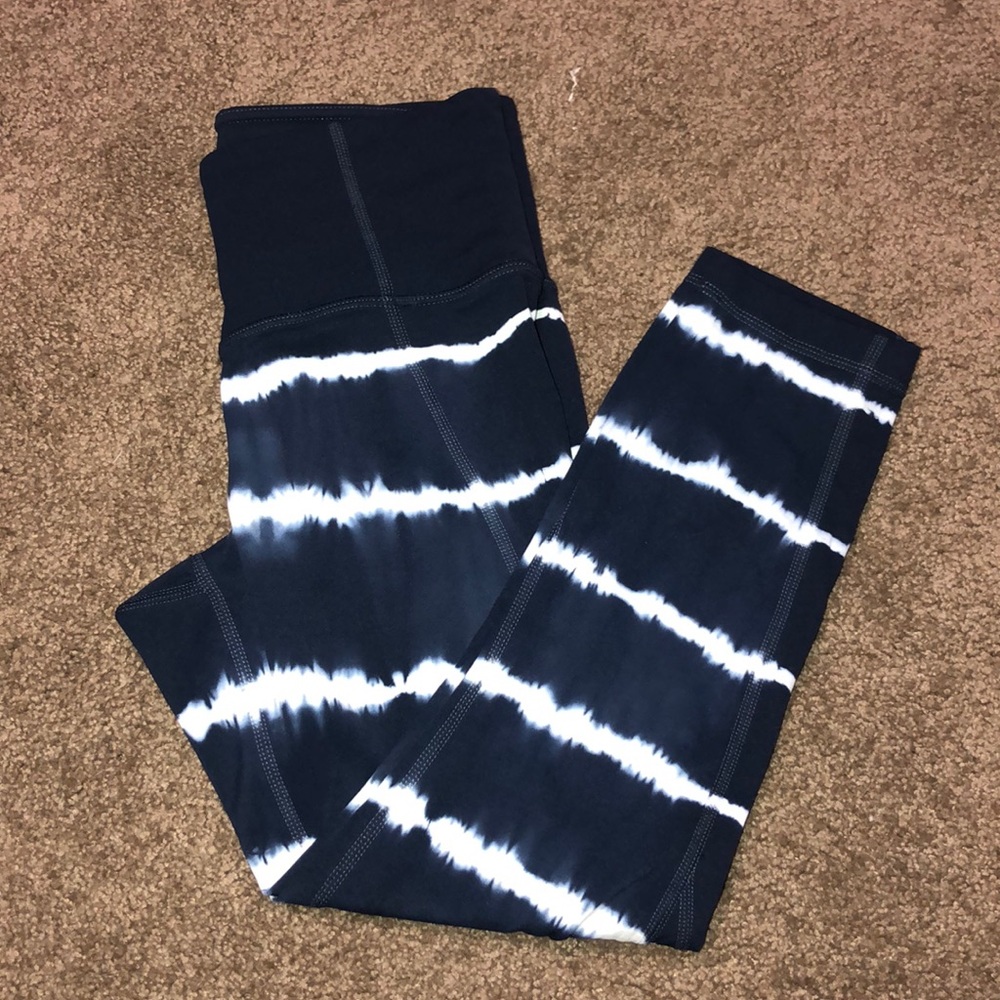 Athleta Limited Edition Tie Dye Capri